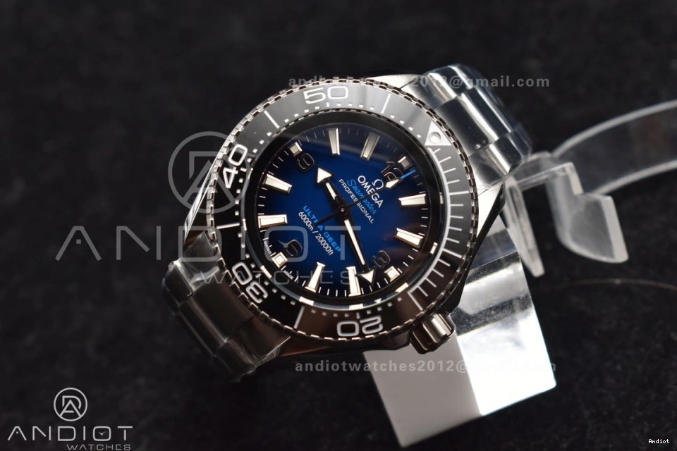 Edition SS Black SS Best A2824 on Bracelet Bezel Seamaster Blue 6000M Ultra Ceramic Deep Dial TF 1:1 0104